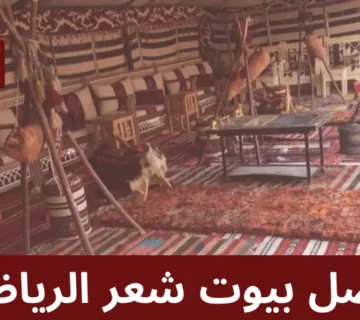 بيوت شعر الرياض